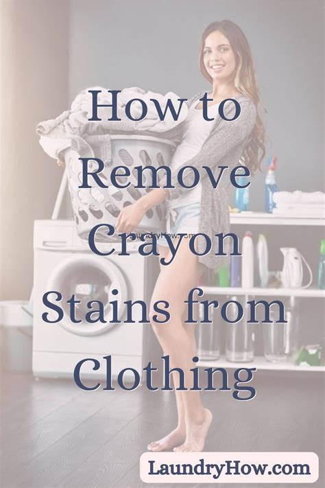 How to remove crayon marks from clothes and furniture 